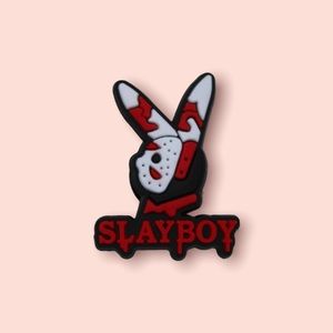 Slayboy Playboy Bunny Croc Charm